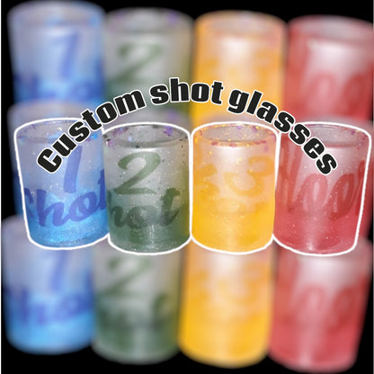 Custom Shot Glass Set
