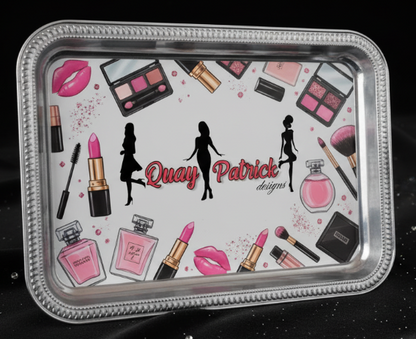 Custom Aluminum Tray & Matching Lighter Set