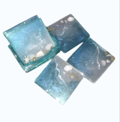 Custom Resin Coasters