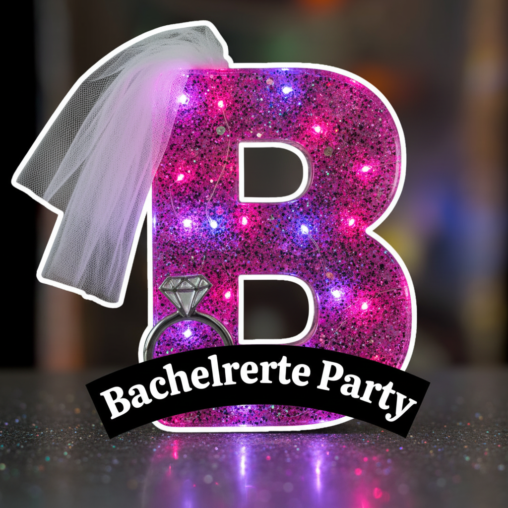 Bachelorette LED Letter
