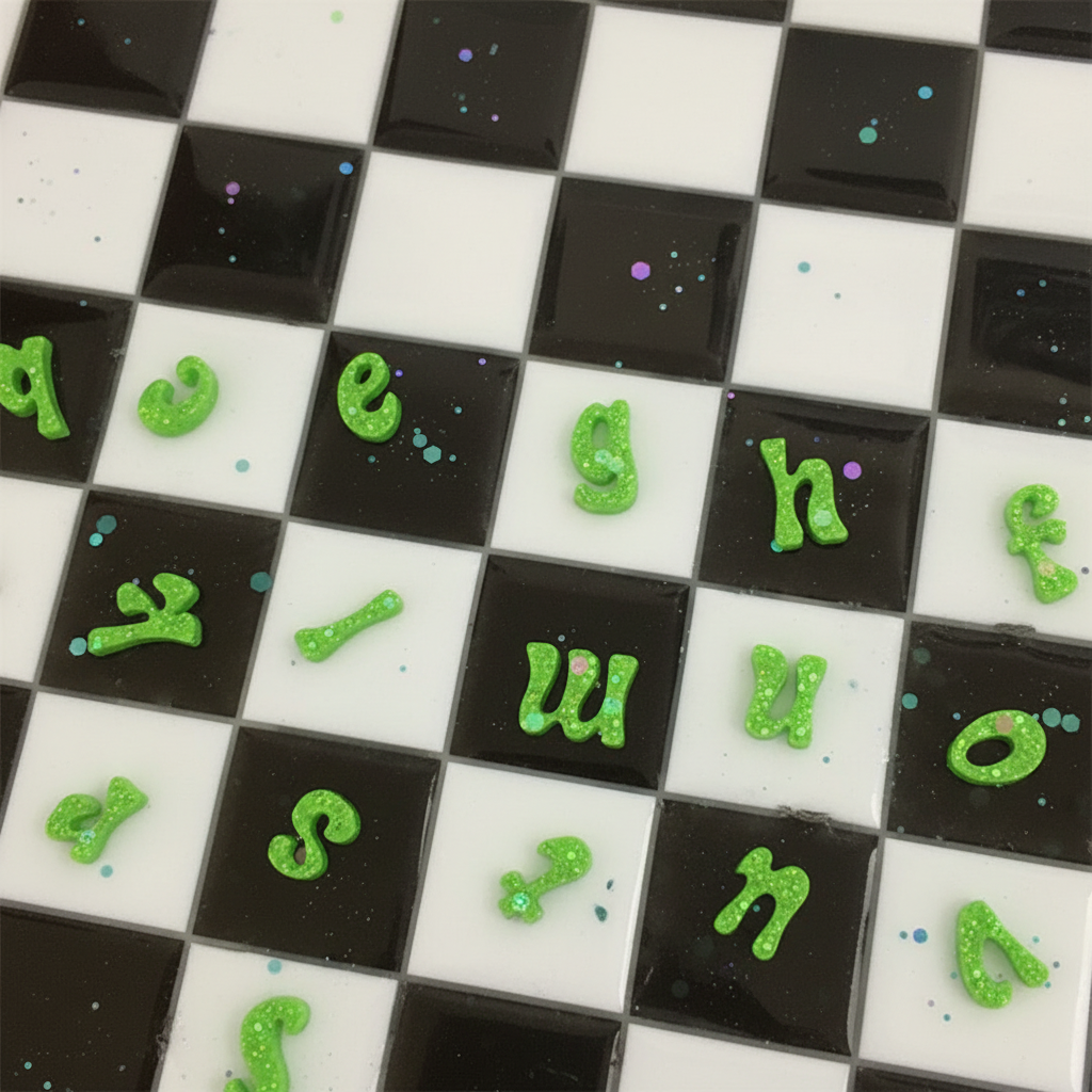 Black White Neon Green Variant