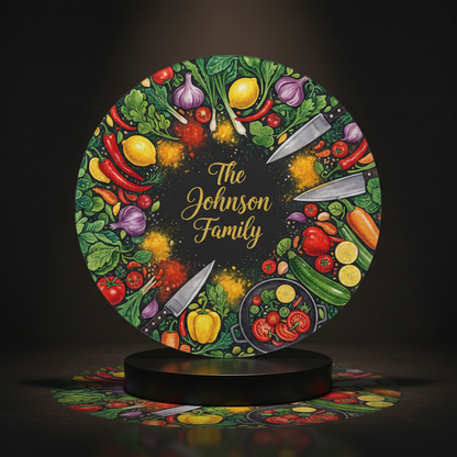 Circle - The Johnson Family Cutting Board