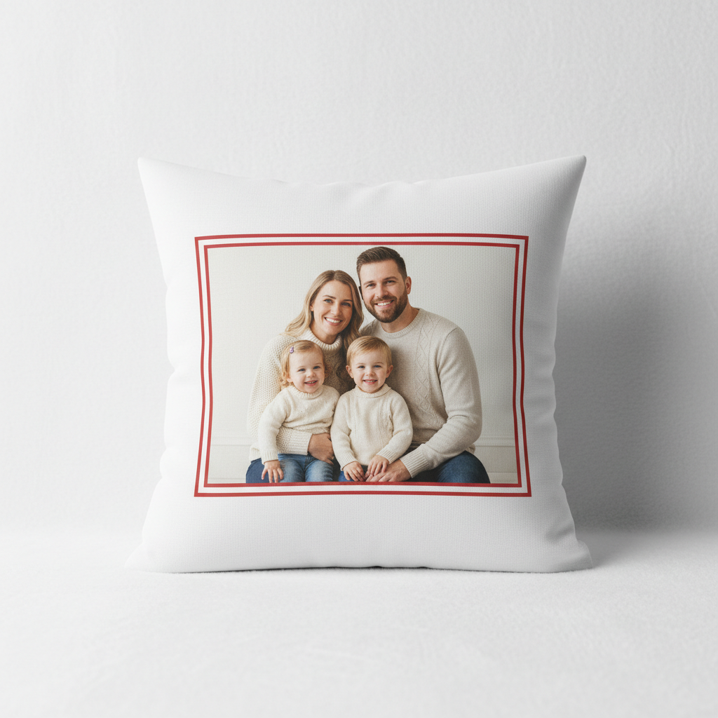 Family Photo Pillow