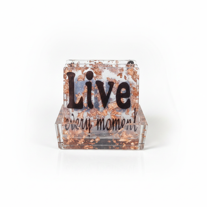 Live Every Moment Coasters