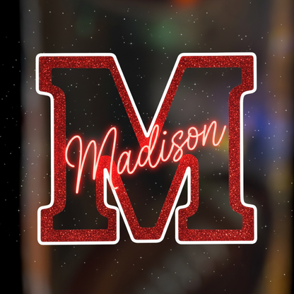 Madison Inside Letter M