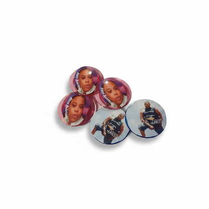 Memorial Buttons White BG