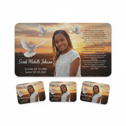 Memorial Set - White Background