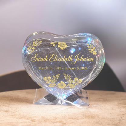 Quay Patrick Designs Name & Dates Heart