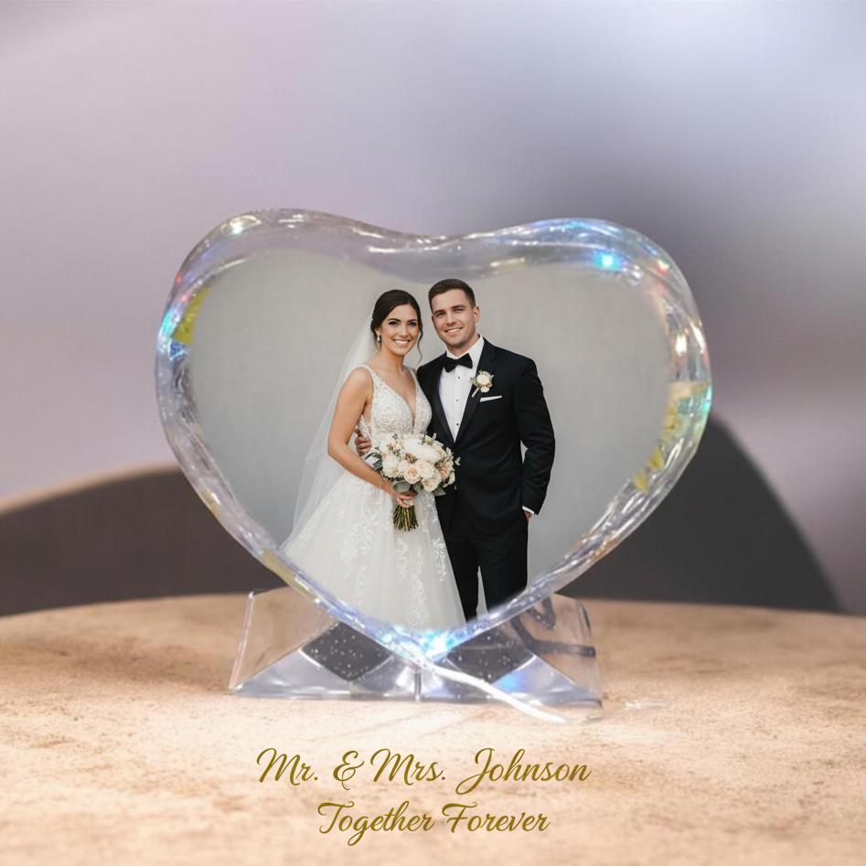 Quay Patrick Designs Wedding Crystal Heart