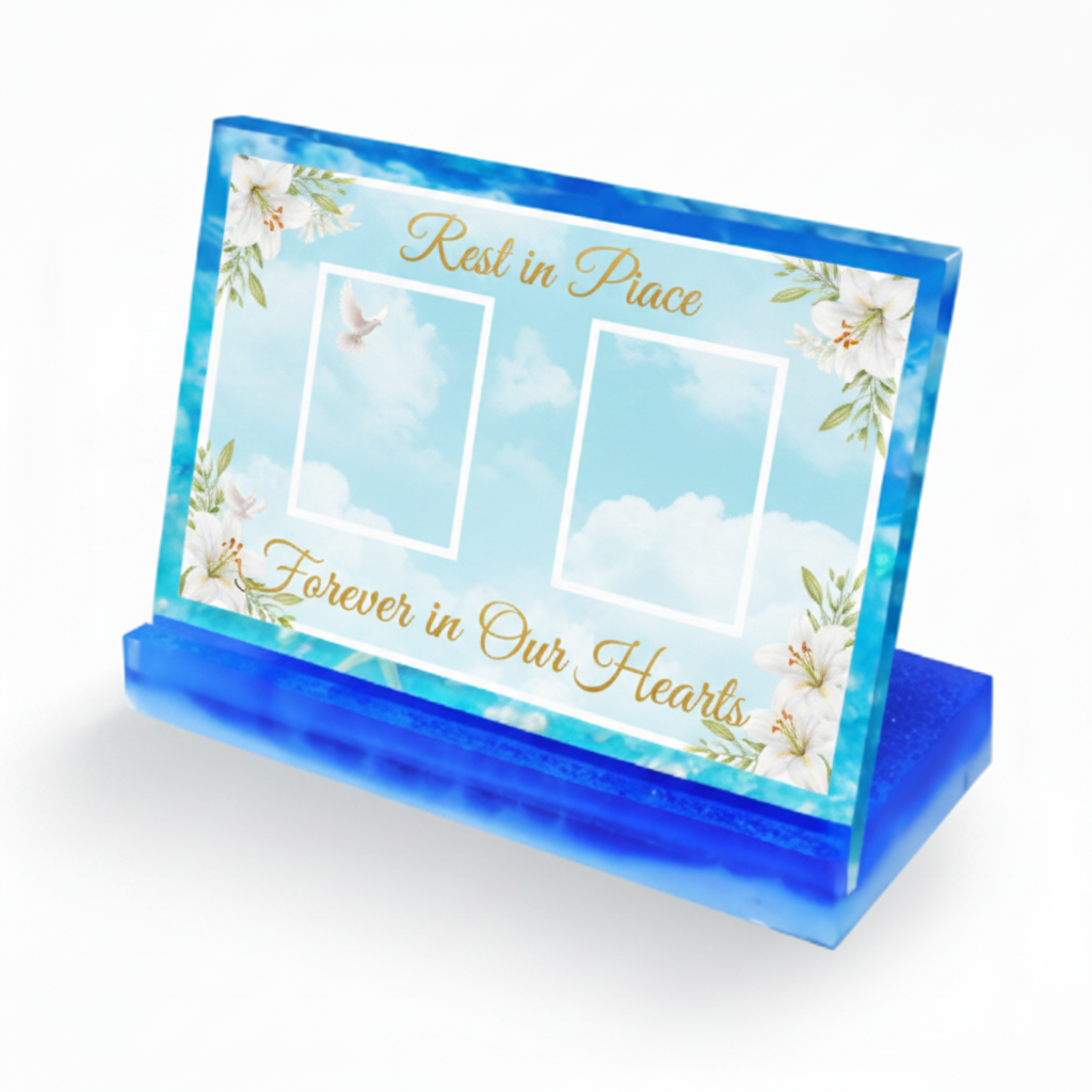 RIP Memorial Rectangular Frame