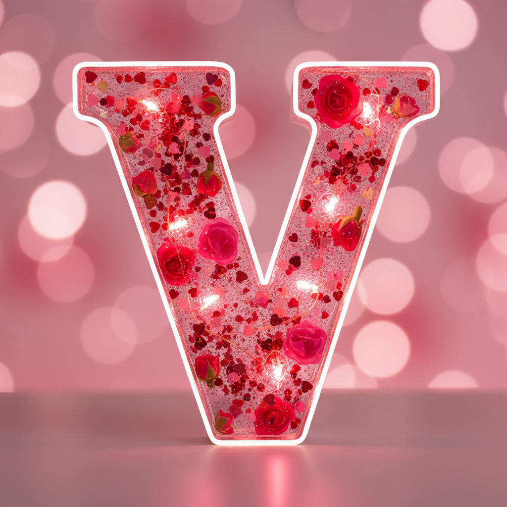 Valentine's LED Letter