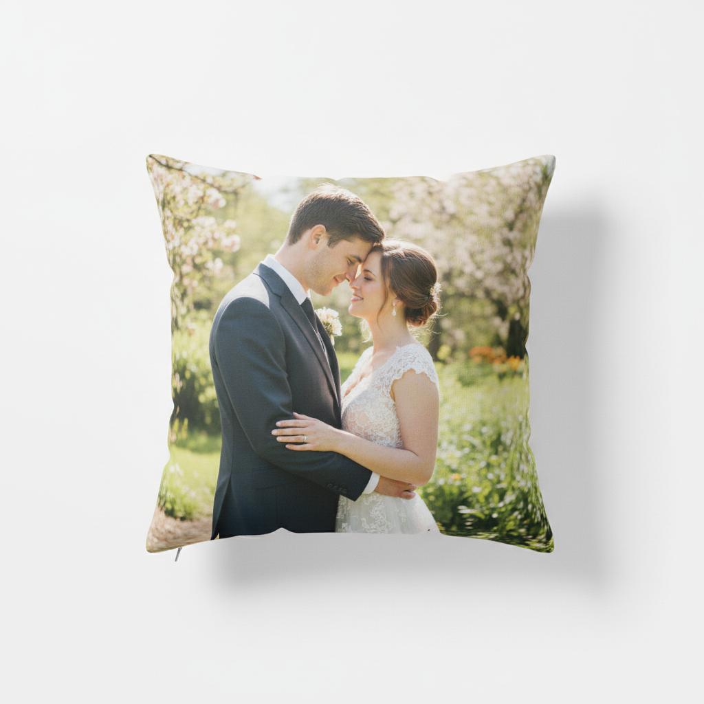 Wedding Photo Pillow